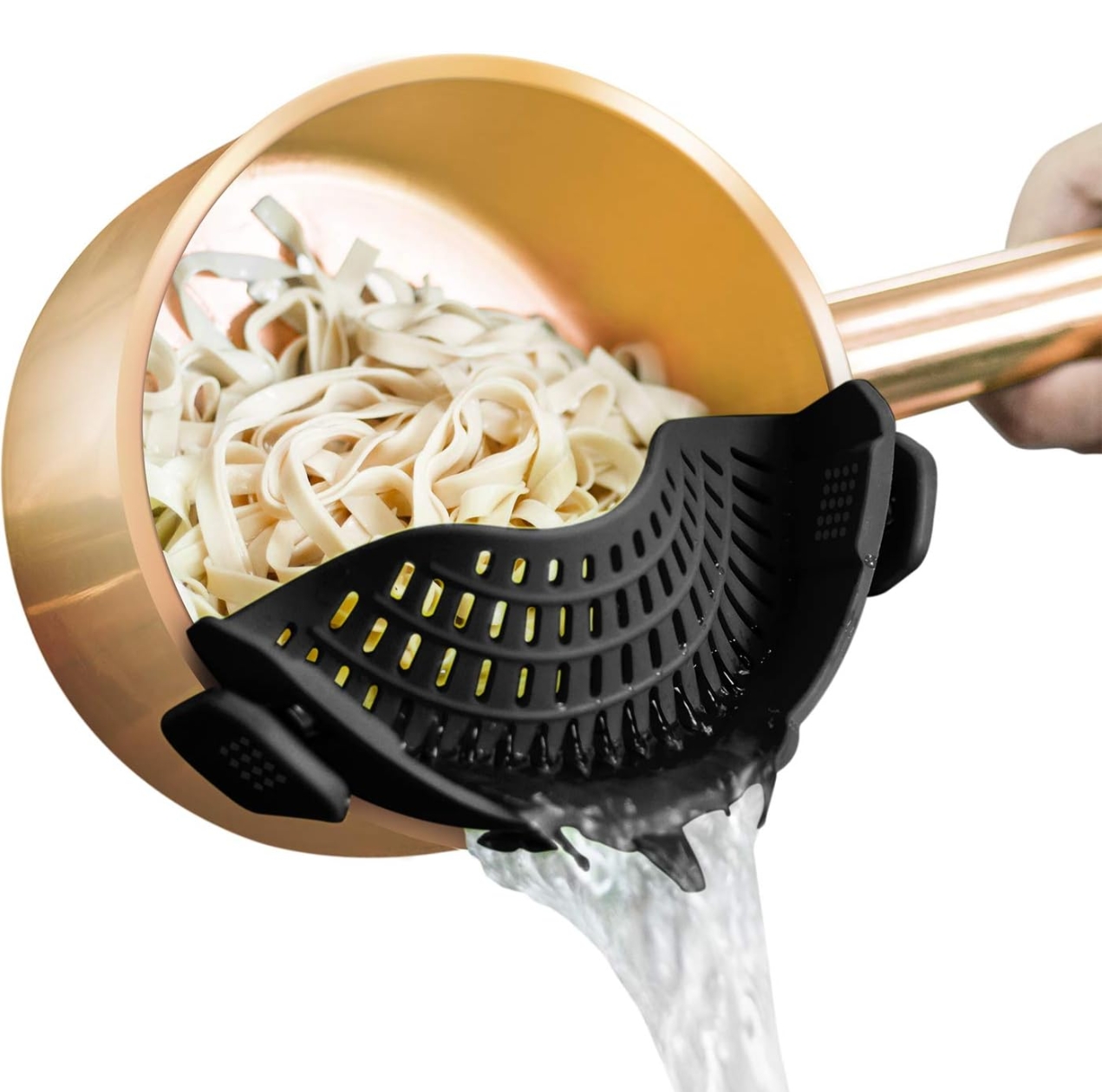 Clip-On Pot Strainer